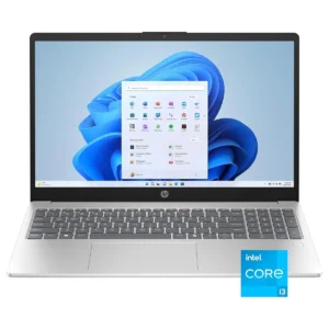 HP 15-FD0133WM Laptop 13th Gen Intel Core i3-N305 8GB RAM 256GB SSD 15.6" FHD IPS Windows 11 Home Natural Silver
