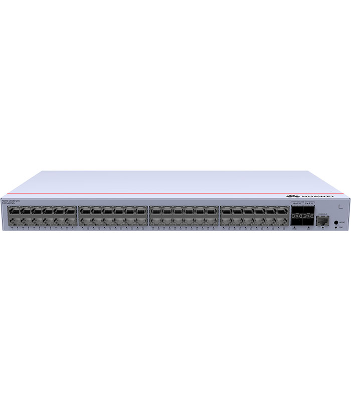 Huawei S310-48T4S 48 x 10/100/1000BASE-T ports, 4 x GE SFP ports | AC power supply | Packet forwarding rate: 77 Mpps